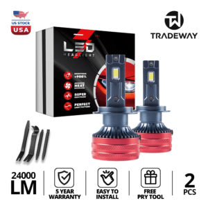 M10 Plus LED Headlight Bulbs – 24,000LM | 130W High Output | 6500K Cool White