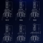 U12 LED Headlight Bulbs – 20,000LM | 70W High Output | 6500K Cool White
