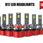 U17 LED Headlight Bulbs – 20,000LM | 130W High Output | 6500K Cool White