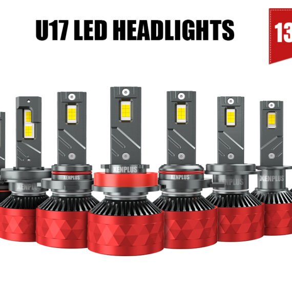 U17 LED Headlight Bulbs – 20,000LM | 130W High Output | 6500K Cool White