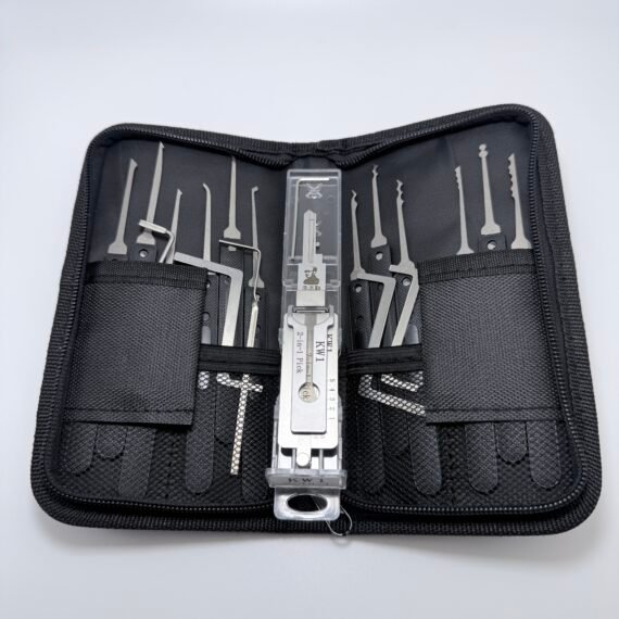 KW1 2-in-1 Key Decoder Tool with FREE 16-Piece Practice Kit