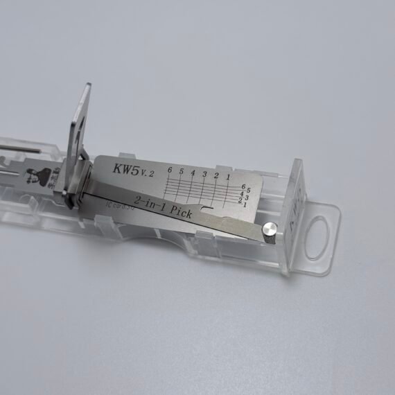 KW5 V.2 2-in-1 Key Decoder Tool with FREE 16-Piece Practice Kit