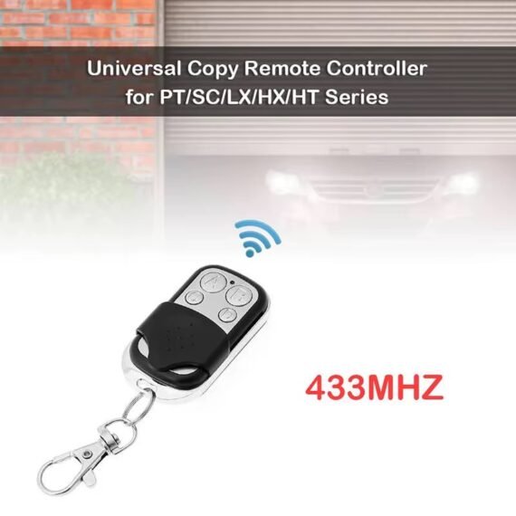 Universal 433MHz Garage Door & Gate Opener Remote Control Key Fob (2-100 Pack)