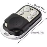 Universal 433MHz Garage Door & Gate Opener Remote Control Key Fob (2-100 Pack)