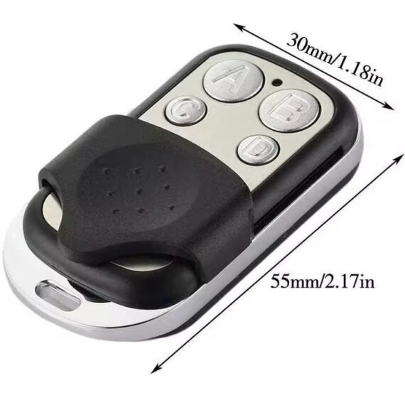 Universal 433MHz Garage Door & Gate Opener Remote Control Key Fob (2-100 Pack)