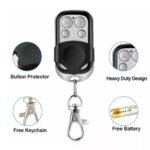 Universal 433MHz Garage Door & Gate Opener Remote Control Key Fob (2-100 Pack)