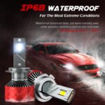 U17 LED Headlight Bulbs – 20,000LM | 130W High Output | 6500K Cool White