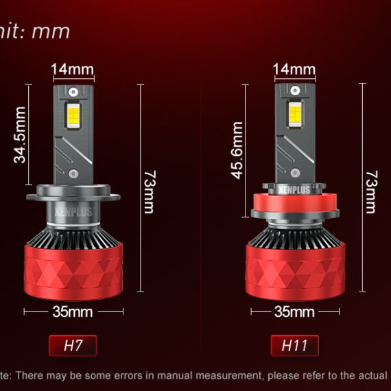U17 LED Headlight Bulbs – 20,000LM | 130W High Output | 6500K Cool White